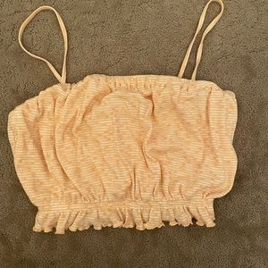 Yellow/Orange spaghetti strap tank top